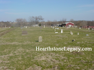 Mt. Muncie (Mount Muncie) Cemetery near Higginsville, Missouri in Lafayette County, MO 02